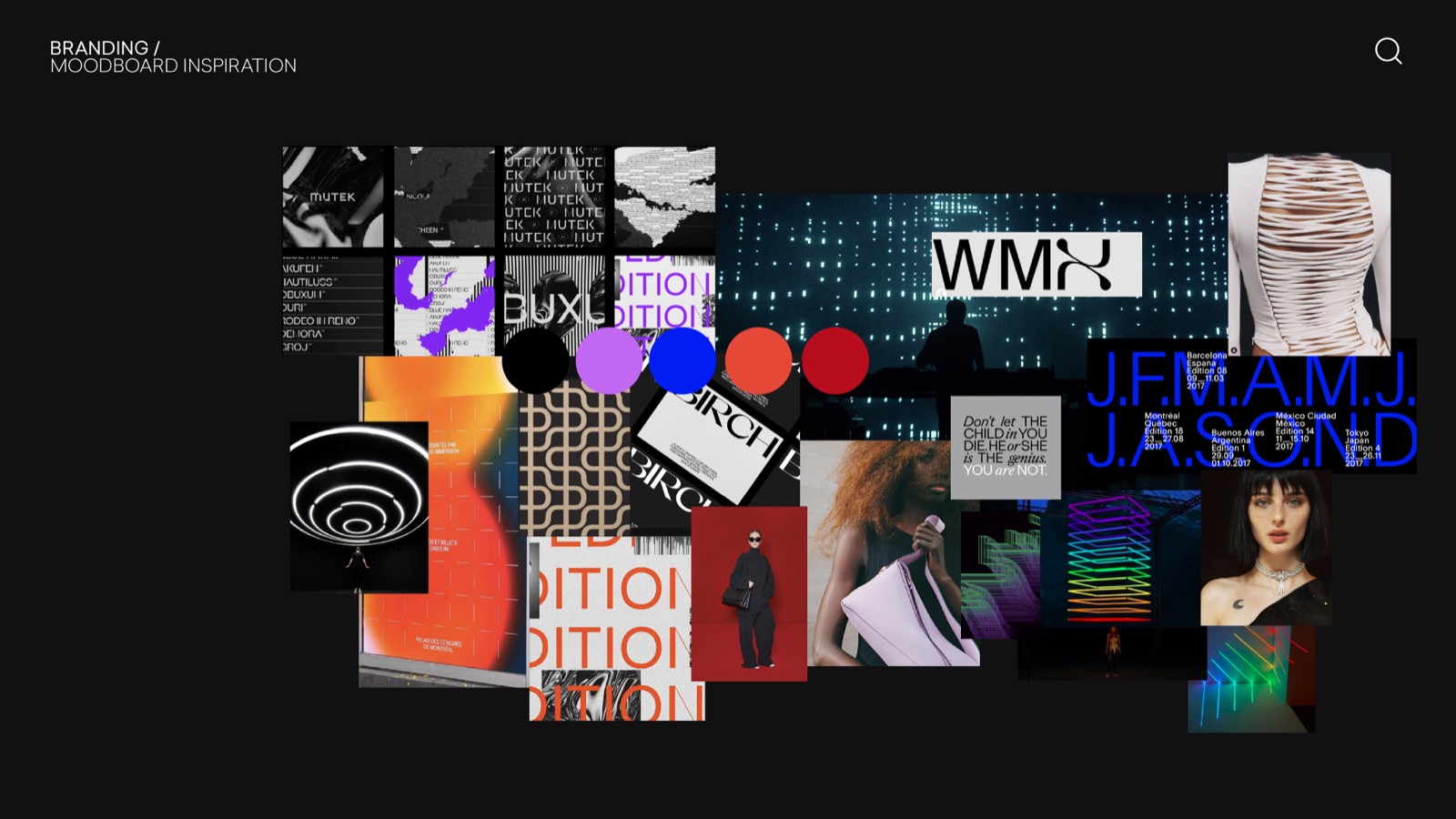 Fetiche Mag — Moodboard